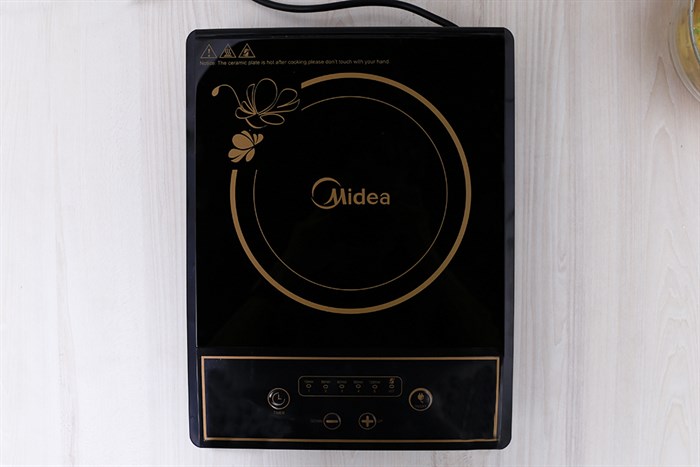 Bếp hồng ngoại Midea MIR-B2017DD Màu Đen