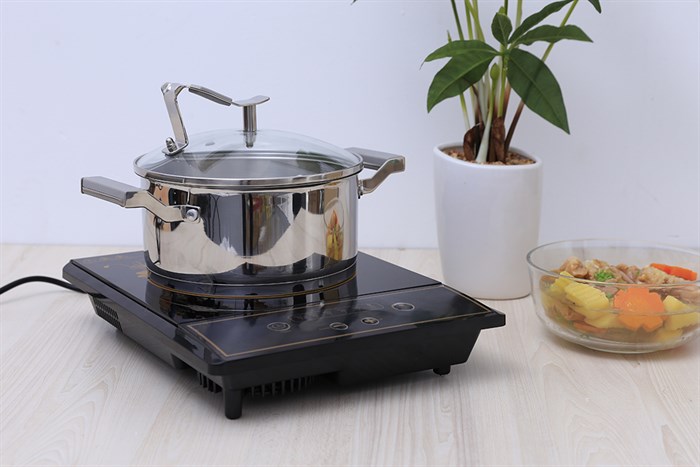 Bếp hồng ngoại Midea MIR-B2017DD Màu Đen