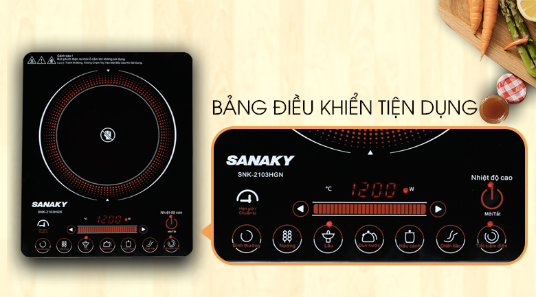 Bếp hồng ngoại đơn Sanaky SNK-2103HGN 2000W