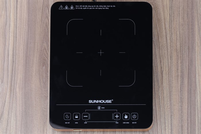 Bếp hồng ngoại Sunhouse SHD 6015 Màu Đen