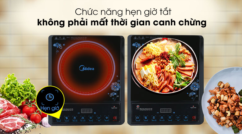 Bếp hồng ngoại Midea MIR-B2018DF