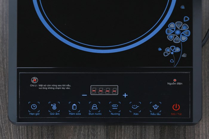 Bếp hồng ngoại Midea MIR-B2018DF Màu Đen