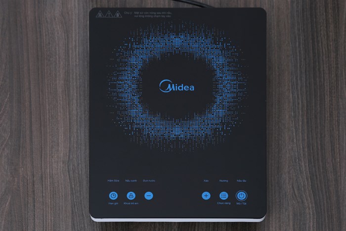 Bếp hồng ngoại Midea MIR-T2018DC Màu Đen