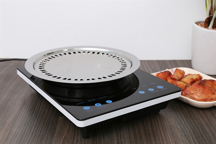 Bếp hồng ngoại Midea MIR-T2018DC Màu Đen