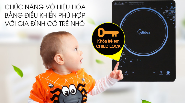 Bếp hồng ngoại Midea MIR-T2018DD