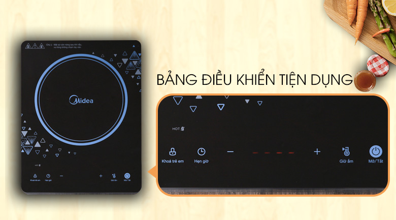 Bếp hồng ngoại Midea MIR-T2018DD