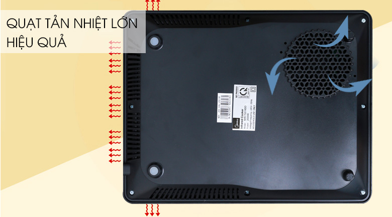 Bếp hồng ngoại Midea MIR-T2018DD