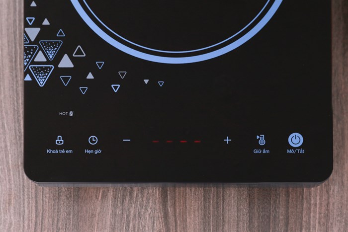 Bếp hồng ngoại Midea MIR-T2018DD Màu Đen