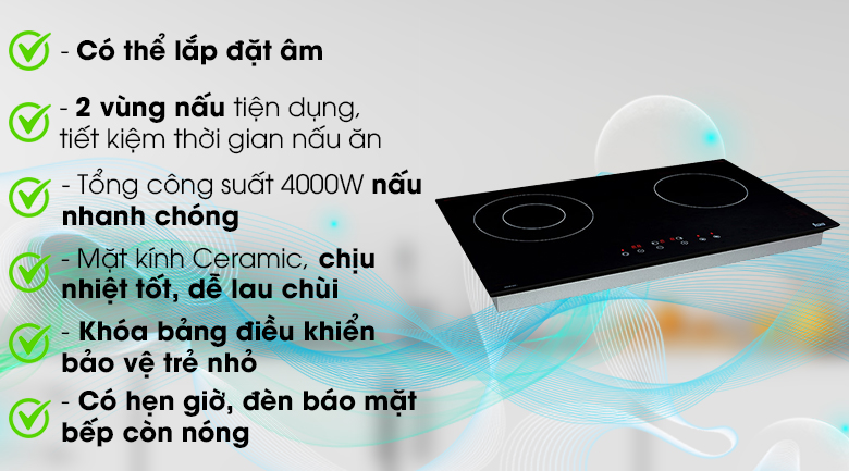 Bếp hồng ngoại lắp âm Teka VTCM 703.1