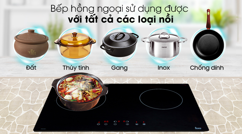 Bếp hồng ngoại lắp âm Teka VTCM 703.1
