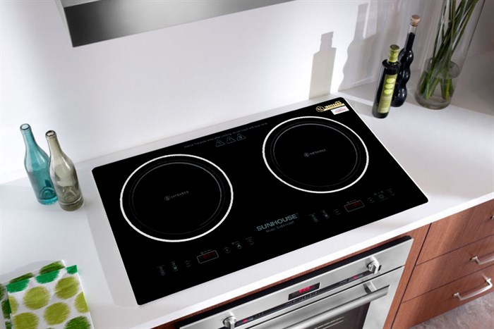 Bếp hồng ngoại đôi âm Sunhouse SHB9112MT 3600W Màu Đen