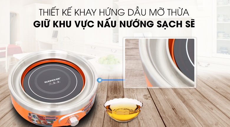 Bếp nướng hồng ngoại Sunhouse SHD4668