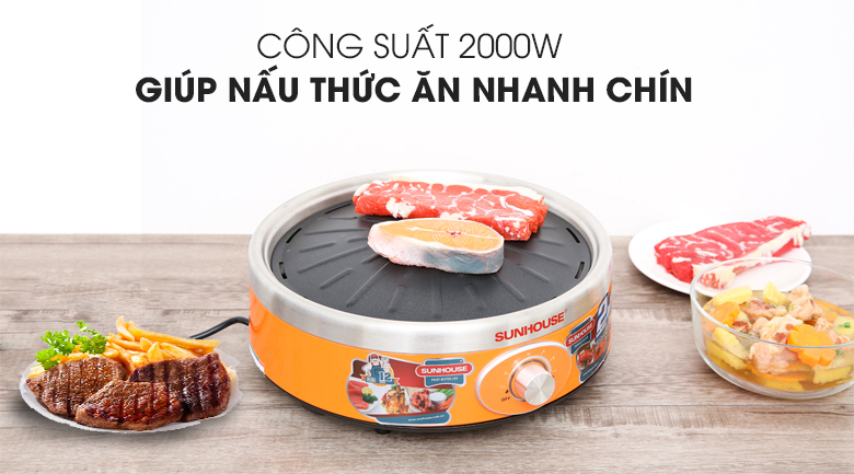 Bếp nướng hồng ngoại Sunhouse SHD4668