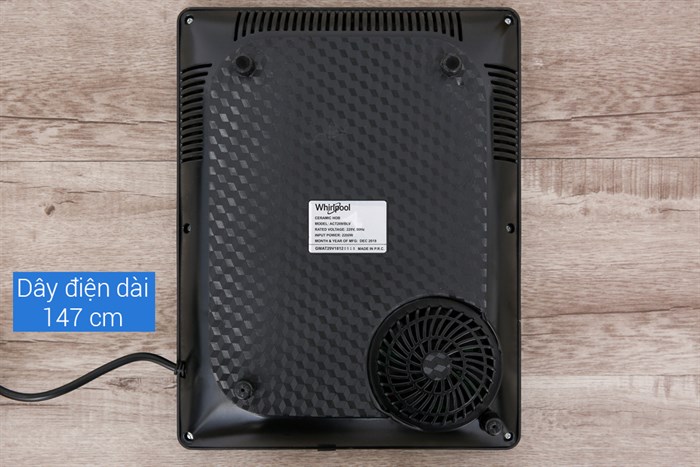 Bếp hồng ngoại Whirlpool ACT209/BLV Màu Đen