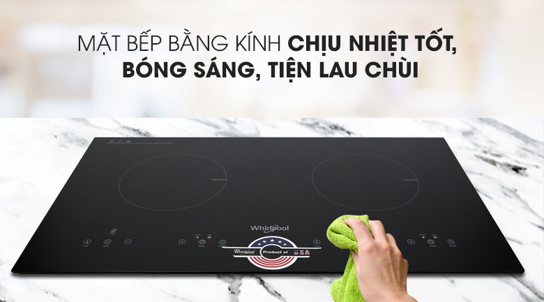 Bếp hồng ngoại đôi lắp âm Whirlpool ACT752/BLV