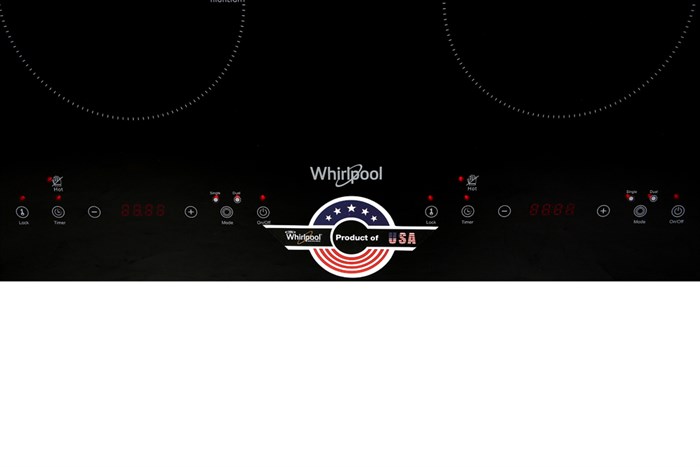 Bếp hồng ngoại đôi lắp âm Whirlpool ACT752/BLV Màu Đen