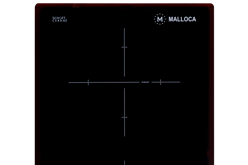 Vùng nấu kết hợp - Bếp hồng ngoại Malloca MDR 302