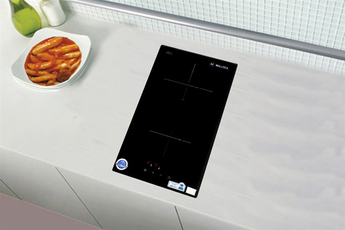 Bếp hồng ngoại đôi lắp âm Malloca MDR 302 Màu Đen