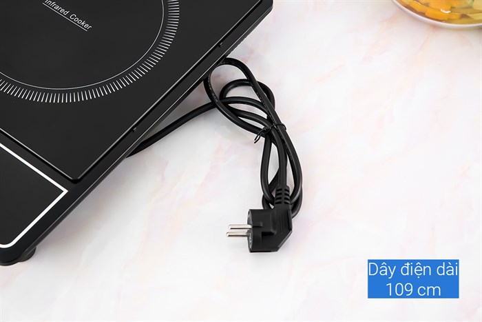 Bếp hồng ngoại đơn Kangaroo KG20IFP1 2000W Màu Đen