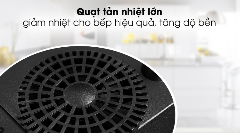 Tản nhiệt tốt - Bếp hồng ngoại Hommy KT861