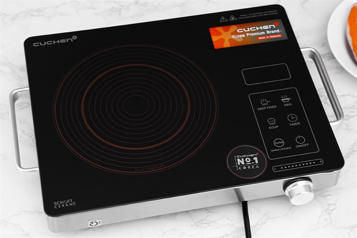 Bếp hồng ngoại Cuchen CHR-F170VN Màu Đen