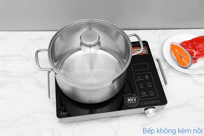 Bếp hồng ngoại Cuchen CHR-F170VN Màu Đen