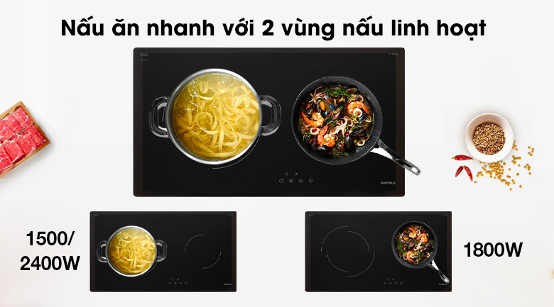 Bếp hồng ngoại Hafele HC-R772D - Công suất