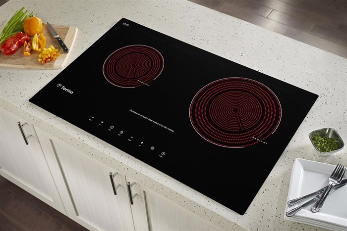 Bếp hồng ngoại đôi lắp âm Torino W1611 Màu Đen