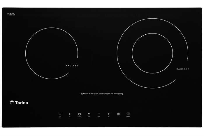 Bếp hồng ngoại đôi lắp âm Torino W1611 Màu Đen