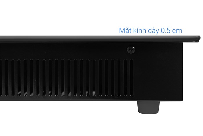 Bếp hồng ngoại đôi lắp âm Torino W1611 Màu Đen
