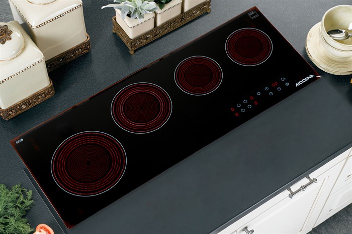 Bếp hồng ngoại 4 vùng nấu lắp âm Modena BC 1941 Màu Đen