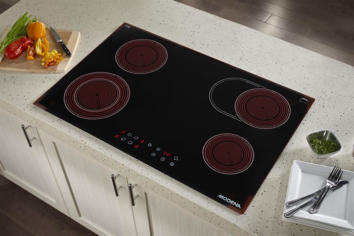 Bếp hồng ngoại 4 vùng nấu lắp âm Modena BC 1741 Màu Đen