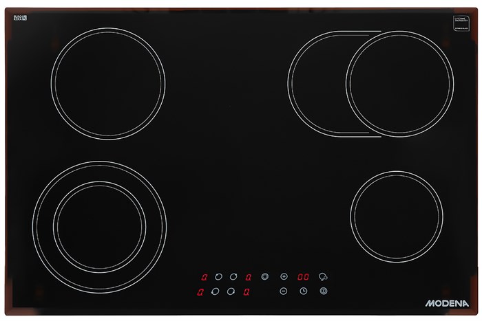 Bếp hồng ngoại 4 vùng nấu lắp âm Modena BC 1741 Màu Đen