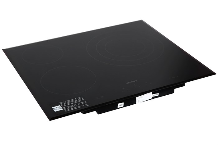 Bếp hồng ngoại 3 vùng nấu lắp âm Smeg SE363ETB (536.64.101) Màu Đen