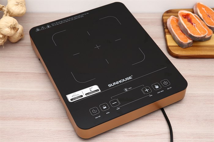 Bếp hồng ngoại đơn Sunhouse SHD 6015(EMC) 2000W Màu Đen