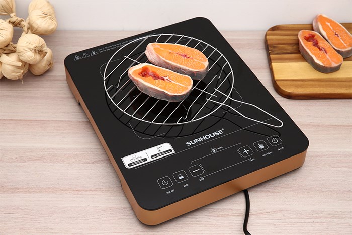 Bếp hồng ngoại đơn Sunhouse SHD 6015(EMC) 2000W Màu Đen