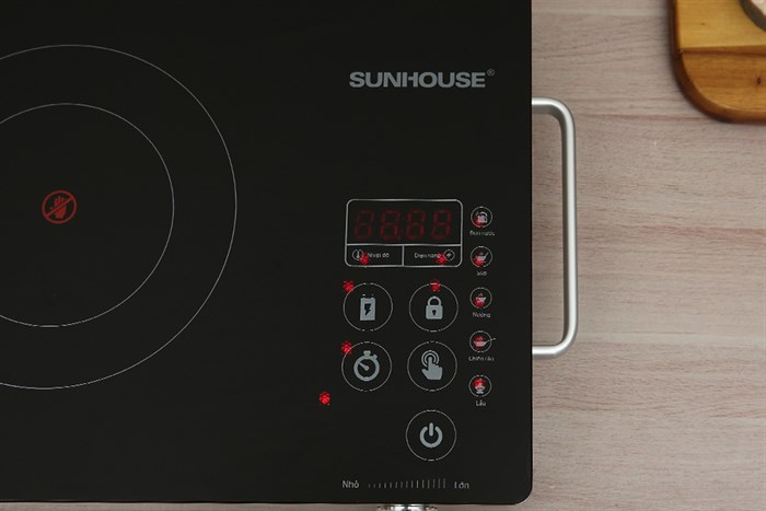 Bếp hồng ngoại đơn Sunhouse SHD 6017(EMC) 2000W Màu Đen