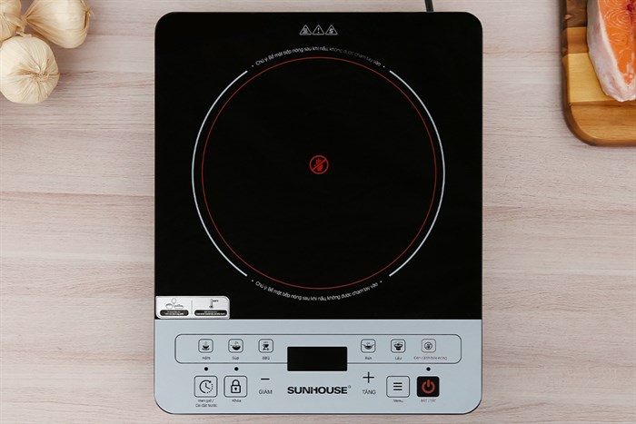 Bếp hồng ngoại đơn Sunhouse SHD 6005(EMC) 2000W Màu Đen