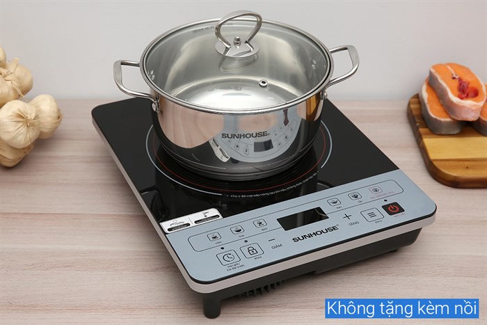 Bếp hồng ngoại đơn Sunhouse SHD 6005(EMC) 2000W Màu Đen
