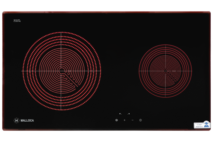 Bếp hồng ngoại đôi âm Malloca MR 732 4200W Màu Đen