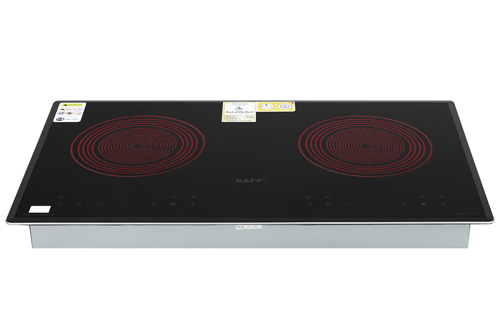 Bếp hồng ngoại đôi âm KAFF KAFF KF-073CC 4400W Màu Đen