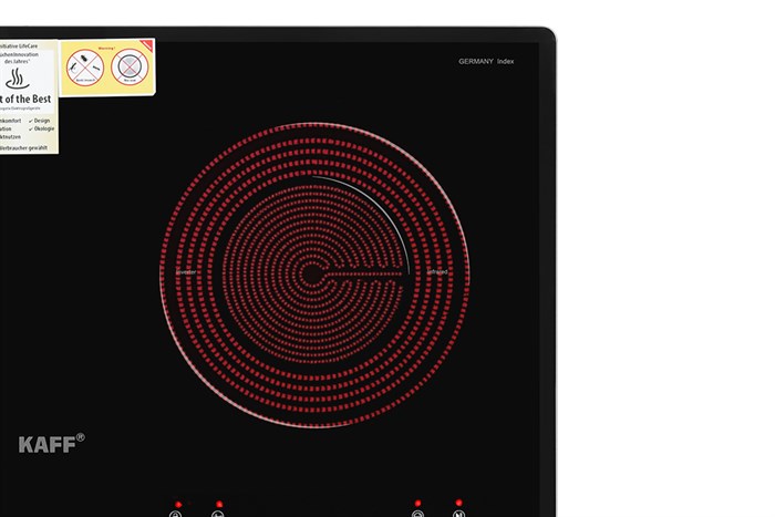Bếp hồng ngoại đôi âm KAFF KAFF KF-073CC 4400W Màu Đen