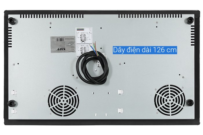 Bếp hồng ngoại đôi âm KAFF KAFF KF-073CC 4400W Màu Đen
