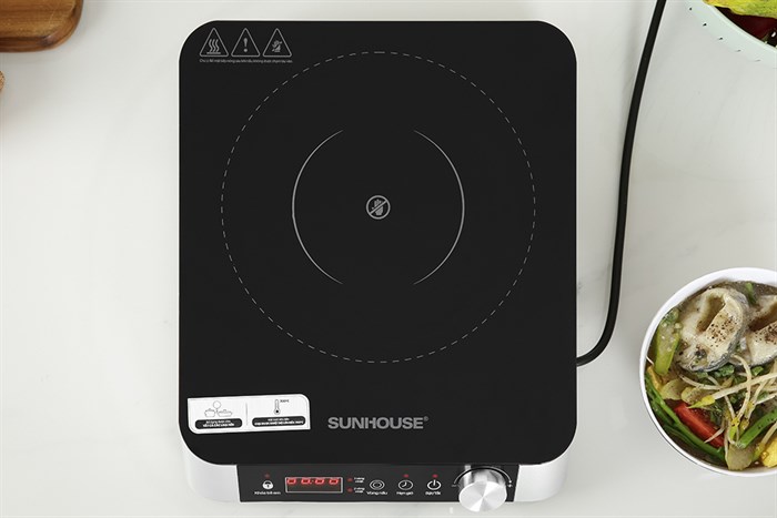 Bếp hồng ngoại Sunhouse SHD6024 Màu Đen