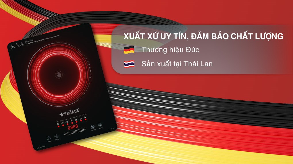Bếp hồng ngoại đơn Pramie PRTH-1001 2200W