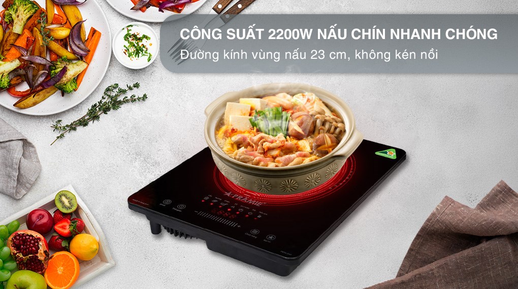 Bếp hồng ngoại đơn Pramie PRTH-1001 2200W