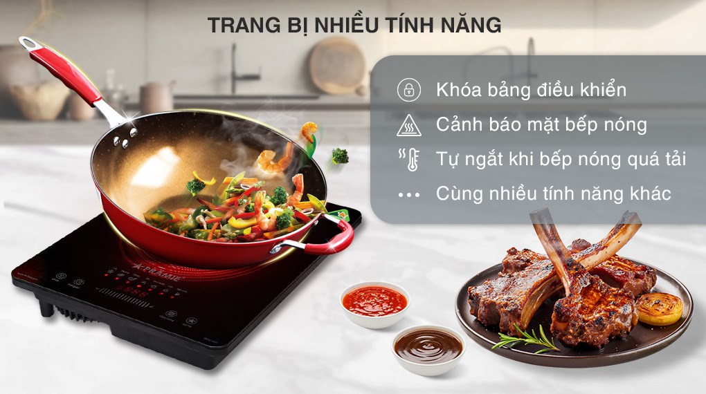 Bếp hồng ngoại đơn Pramie PRTH-1001 2200W