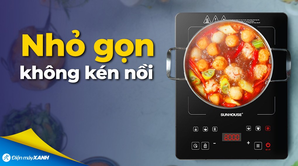 Bếp hồng ngoại đơn Sunhouse SHD6006A 2000W