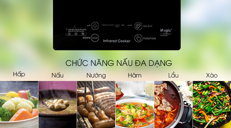 Bếp hồng ngoại Magic A33