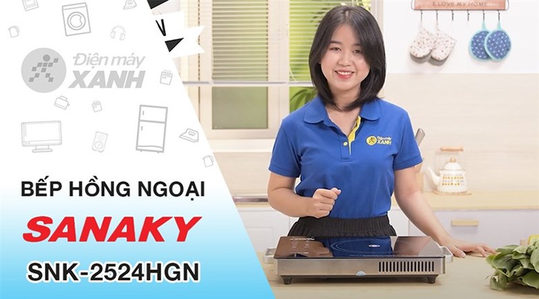 Bếp hồng ngoại Sanaky SNK-2524HGN